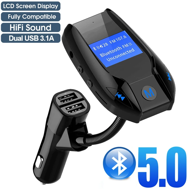 Автомобильный mp3-плеер Bluetooth FM-трансмиттер модулятор громкой связи ЖК-дисплей Поддержка папки/TF-карты/U-диска AUX вход воспроизведение музыки
Автомобильный mp3-плеер Bluetooth FM-трансмиттер модулятор громкой связи ЖК-дисплей Поддержка папки/TF-карты/U-диска AUX вход воспроизведение музыки