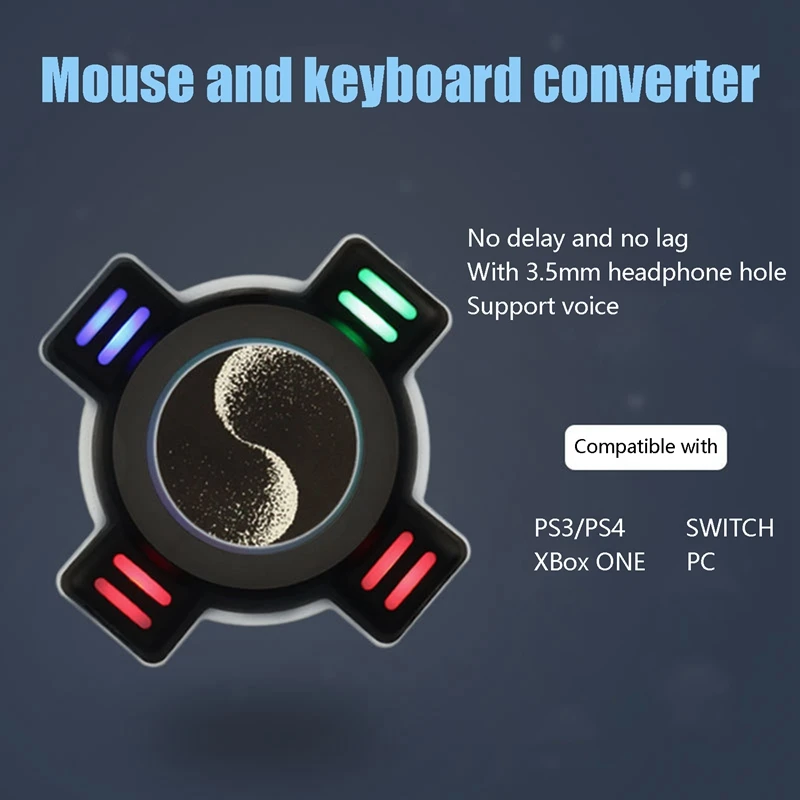 Keyboard Mouse Converter Gamepad Controller for Switch/PS4/ One for /PUBG/Call of Duty Game Controller
Keyboard Mouse Converter Gamepad Controller for Switch/PS4/ One for /PUBG/Call of Duty Game Controller