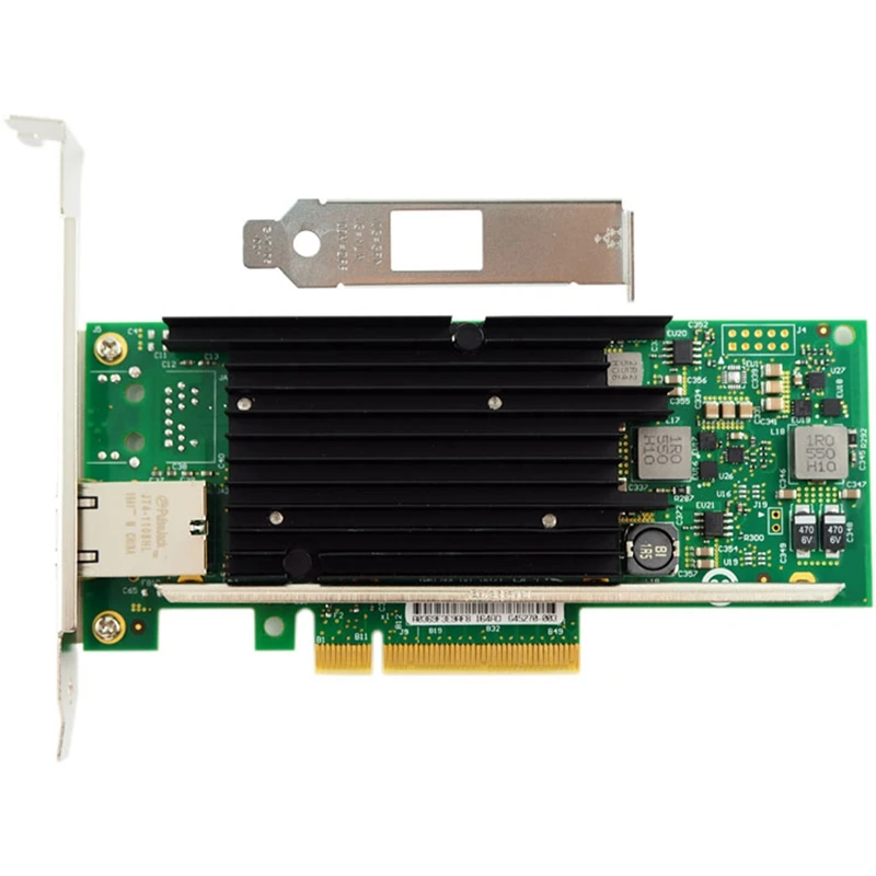 NIC X540-T1 With X540 Chipset 10Gbs, RJ45 Single Port PCI-Ex8 Server Desktop Network Card
NIC X540-T1 With X540 Chipset 10Gbs, RJ45 Single Port PCI-Ex8 Server Desktop Network Card