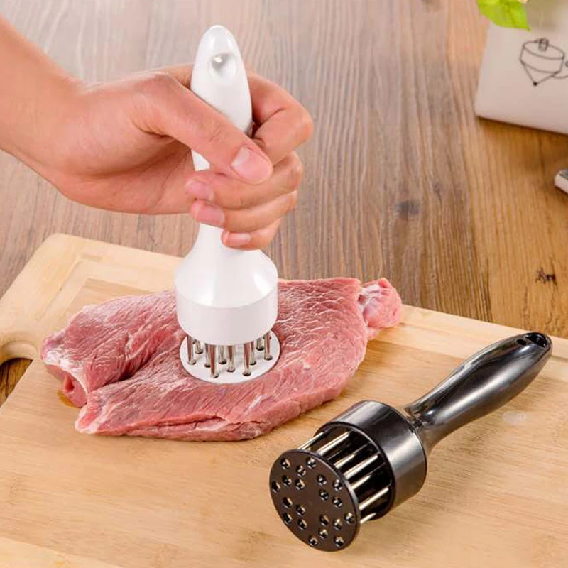 Meat Tenderizer Stainless Steel Kitchen Tools Cooking Meat Pounders Hammer Grinder for Tenderizing Steak Chicken BBQ Marinade
Meat Tenderizer Stainless Steel Kitchen Tools Cooking Meat Pounders Hammer Grinder for Tenderizing Steak Chicken BBQ Marinade