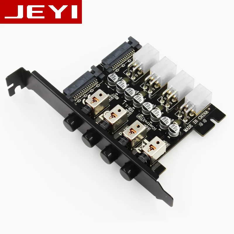 

JEYI iControl-8 more 4 hard disk hard control system intelligent control hard disk management system HDD SSD power switch 4