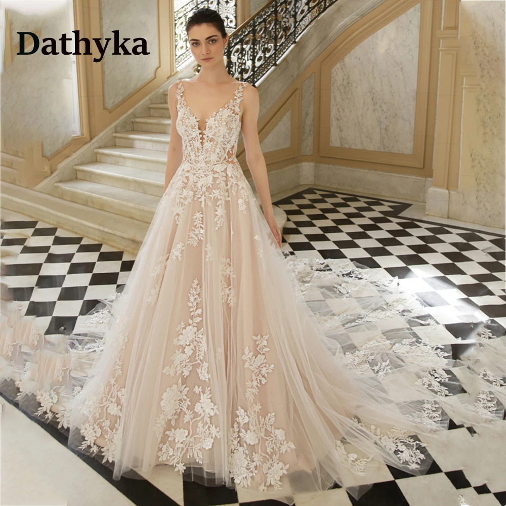Женское длинное свадебное платье Dathyka, белое кружевное платье с открытой спиной, на бретельках, на лето 2019
Женское длинное свадебное платье Dathyka, белое кружевное платье с открытой спиной, на бретельках, на лето 2019