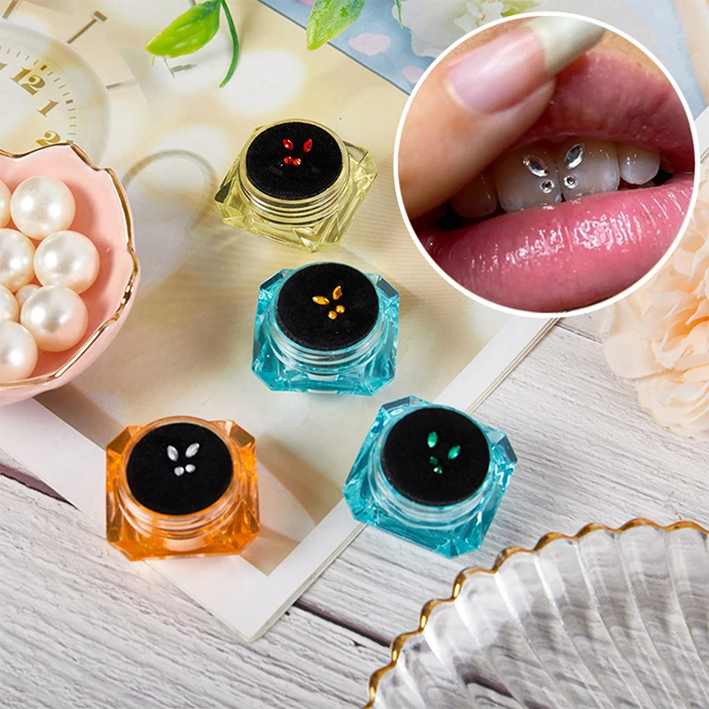 4Pcs/box Dental Tooth Gems Crystal Diamond Ornament Various Shapes Color Teeth Jewelry Denture Acrylic as Teeth Decoration
4Pcs/box Dental Tooth Gems Crystal Diamond Ornament Various Shapes Color Teeth Jewelry Denture Acrylic as Teeth Decoration