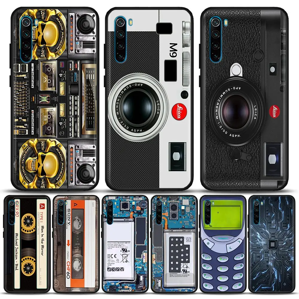 Retro Camera Circuit Board Music Tapes Phone Case For Xiaomi Redmi 9 9C NFC 9T 10 10C 6 7 8 A K40 K50 Pro Plus Shell Cover Cases
Retro Camera Circuit Board Music Tapes Phone Case For Xiaomi Redmi 9 9C NFC 9T 10 10C 6 7 8 A K40 K50 Pro Plus Shell Cover Cases
