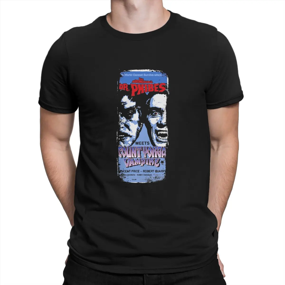 Мужские футболки с надписью Dr. Phibes meet Count Yorga, крутая хлопковая Футболка с постером, футболка с коротким рукавом, футболка с круглым вырезом, т...
Мужские футболки с надписью Dr. Phibes meet Count Yorga, крутая хлопковая Футболка с постером, футболка с коротким рукавом, футболка с круглым вырезом, т...