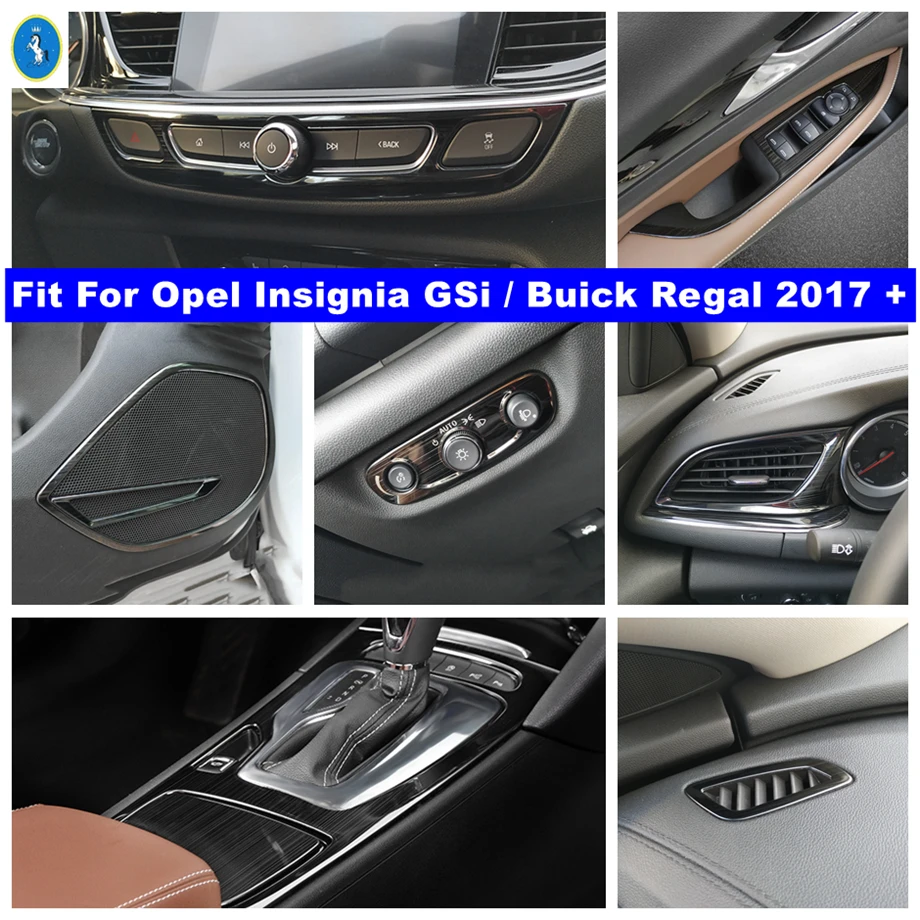 Door Speaker Air Outlet Lights Control Panel Cover Trim For Opel Insignia GSi / Buick Regal 2017 - 2021 Black Brushed Interior
Door Speaker Air Outlet Lights Control Panel Cover Trim For Opel Insignia GSi / Buick Regal 2017 - 2021 Black Brushed Interior