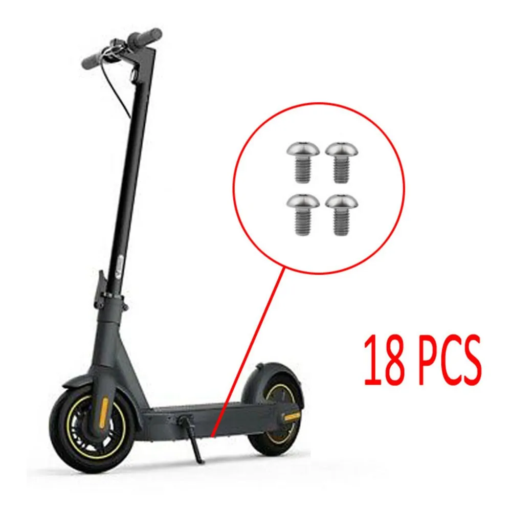 18Pcs Steel Electric Scooter Bottom Cover Screws Bolts Battery 18Pcs Steel Electric Scooter Bottom Cover Screws Bolts Battery
18Pcs Steel Electric Scooter Bottom Cover Screws Bolts Battery 18Pcs Steel Electric Scooter Bottom Cover Screws Bolts Battery