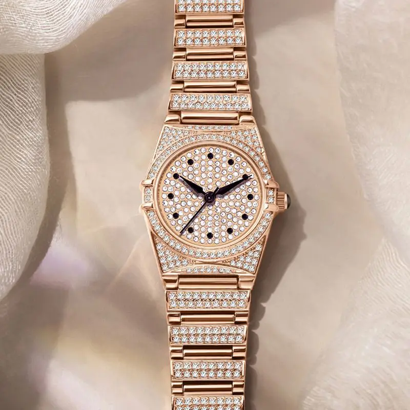 NARY Luxury Watches for Women Japanese and Korean Full Diamond Women's Quartz Watch Waterproof Watch
NARY Luxury Watches for Women Japanese and Korean Full Diamond Women's Quartz Watch Waterproof Watch