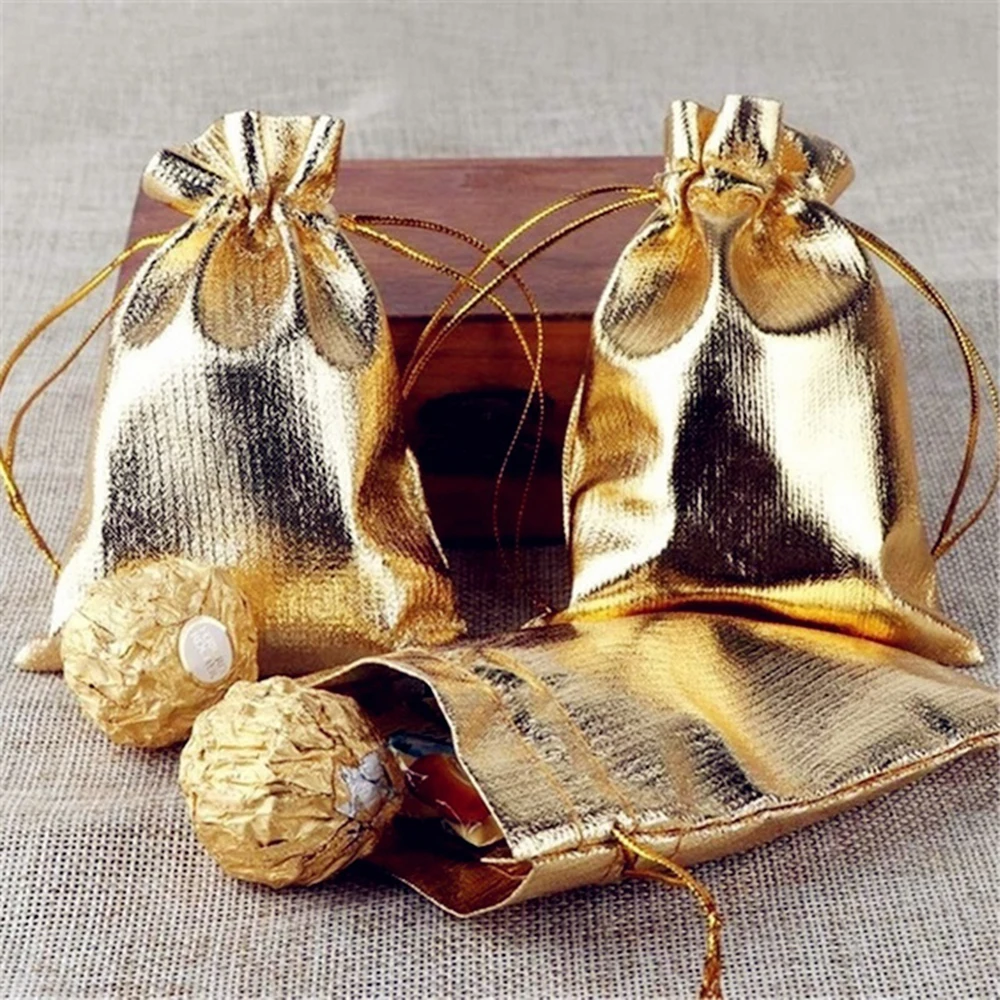 Pocket Foil Party favors Gift Bags Gift Wrapping Supplies Sliver 50pcs Christmas Glamorous Jewelry drawstring New Year's
Pocket Foil Party favors Gift Bags Gift Wrapping Supplies Sliver 50pcs Christmas Glamorous Jewelry drawstring New Year's