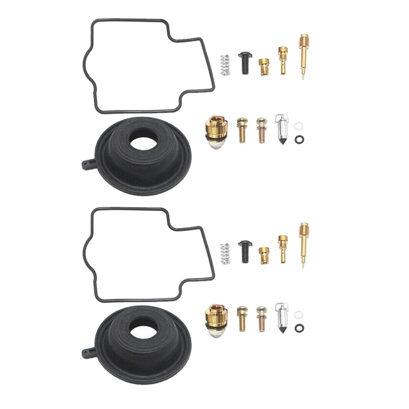 2 Sets Motorcycle Float Diaphragm Carburetor Repair Kit Accessories Fit for Yamaha YZF600R 1997-2002 2003 2004 2005 2006 2007
2 Sets Motorcycle Float Diaphragm Carburetor Repair Kit Accessories Fit for Yamaha YZF600R 1997-2002 2003 2004 2005 2006 2007