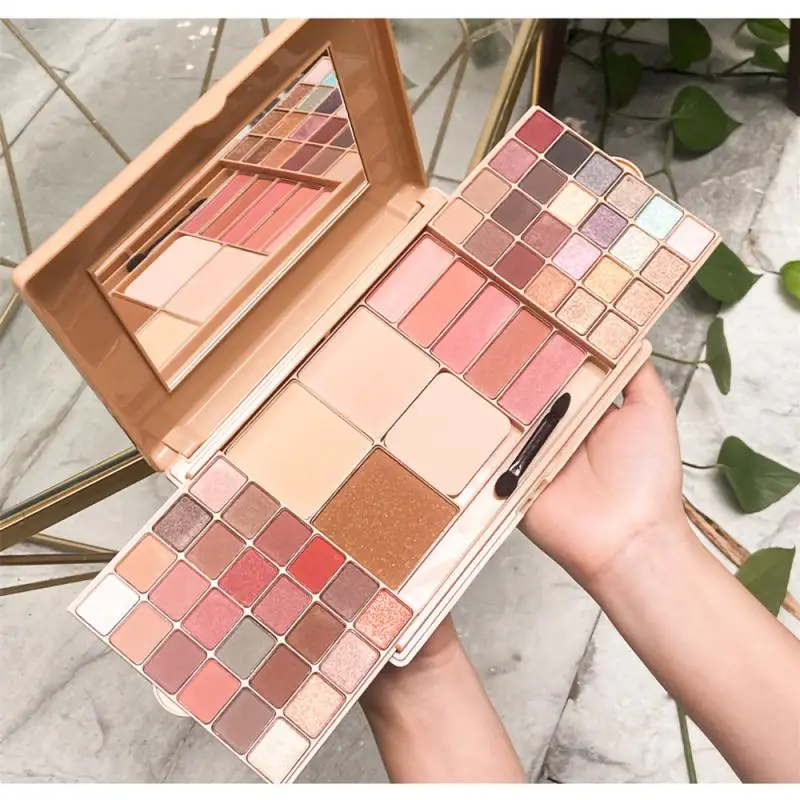 48 Color Eyeshadow Palette Concealer Blush Set Shadows Glitter Highlighter Shimmer Make Up Pigment Matte Eye Shadow Cosmetics
48 Color Eyeshadow Palette Concealer Blush Set Shadows Glitter Highlighter Shimmer Make Up Pigment Matte Eye Shadow Cosmetics