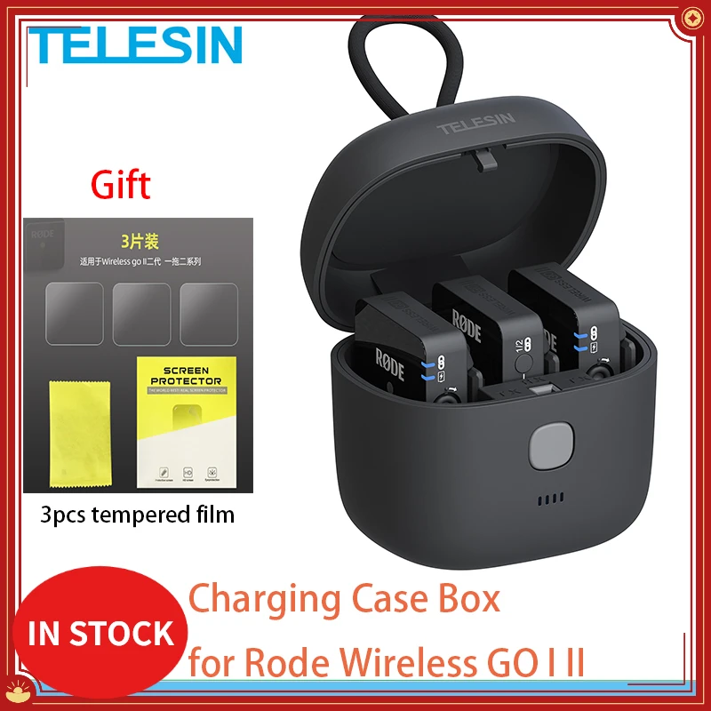 Телескопическая Зарядка для Rode Wireless GO I II Mic 4000 мАч 3-стороннее зарядное устройство
Телескопическая Зарядка для Rode Wireless GO I II Mic 4000 мАч 3-стороннее зарядное устройство