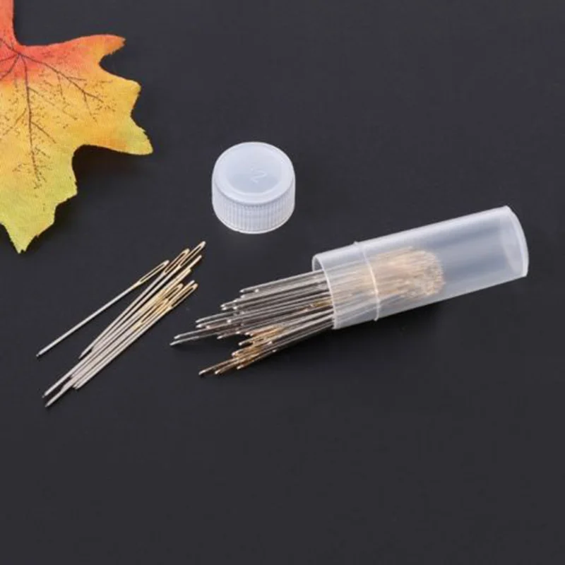 100pcs Cross Stitch Needles Tail Embroidery Diy Fabric Handicrafts Craft Tools Stainless Steel Household Stitching 3.4 3.6cm
100pcs Cross Stitch Needles Tail Embroidery Diy Fabric Handicrafts Craft Tools Stainless Steel Household Stitching 3.4 3.6cm