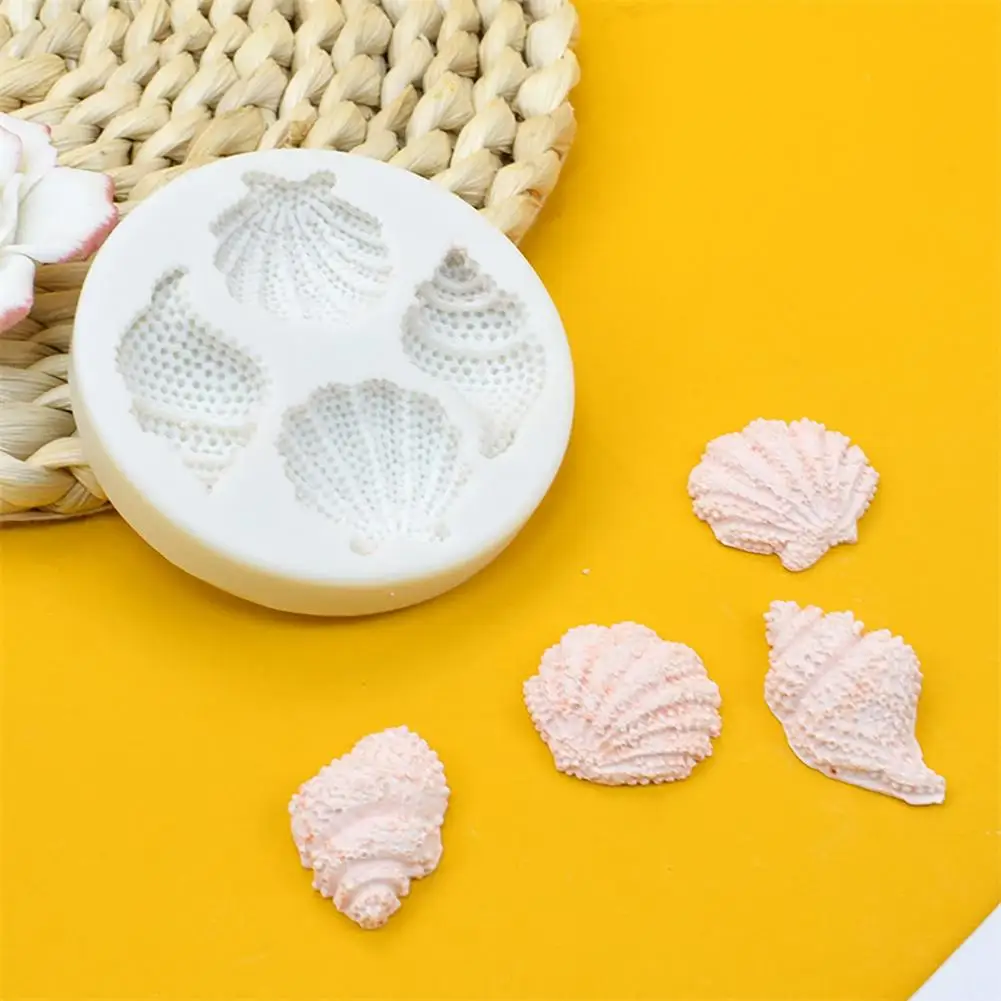 Silicone Mold Easy Demoulding Not Sticky Heat Resistant Multi-faceted Shell Conch Epoxy Mold for Bakery
Silicone Mold Easy Demoulding Not Sticky Heat Resistant Multi-faceted Shell Conch Epoxy Mold for Bakery