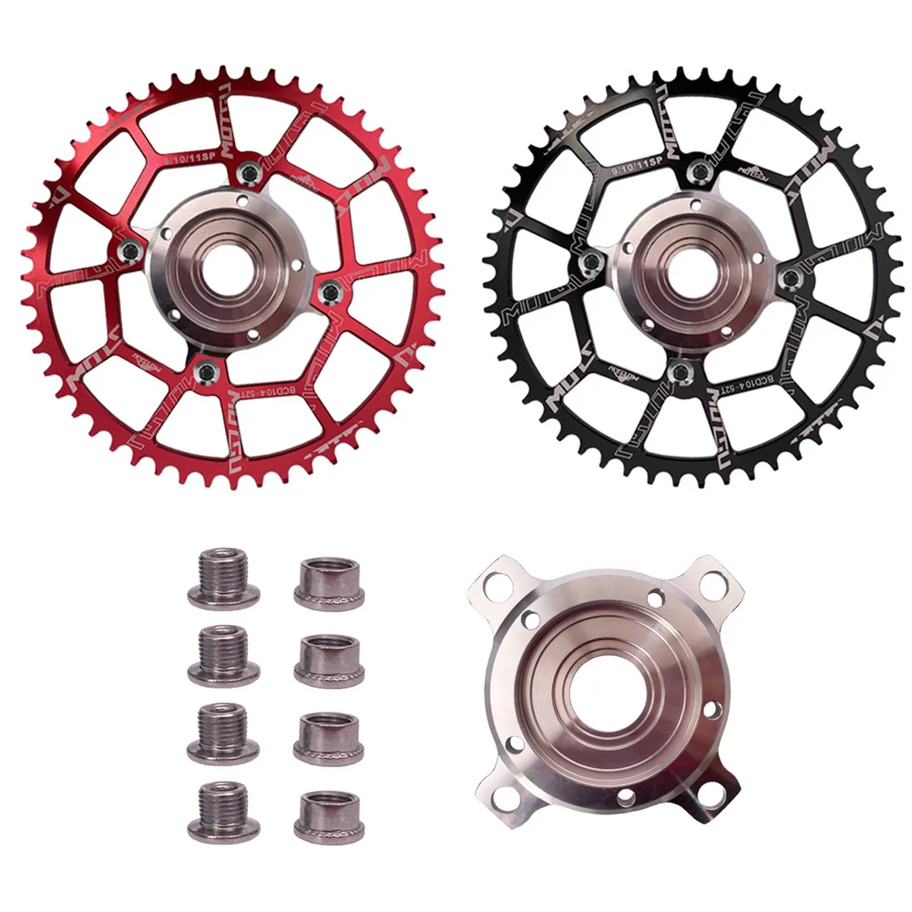 Адаптер для электрического велосипеда Tongsheng Spider 46T 52T Chainring + набор преобразователей для велосипедных колец 104/124 мм
Адаптер для электрического велосипеда Tongsheng Spider 46T 52T Chainring + набор преобразователей для велосипедных колец 104/124 мм