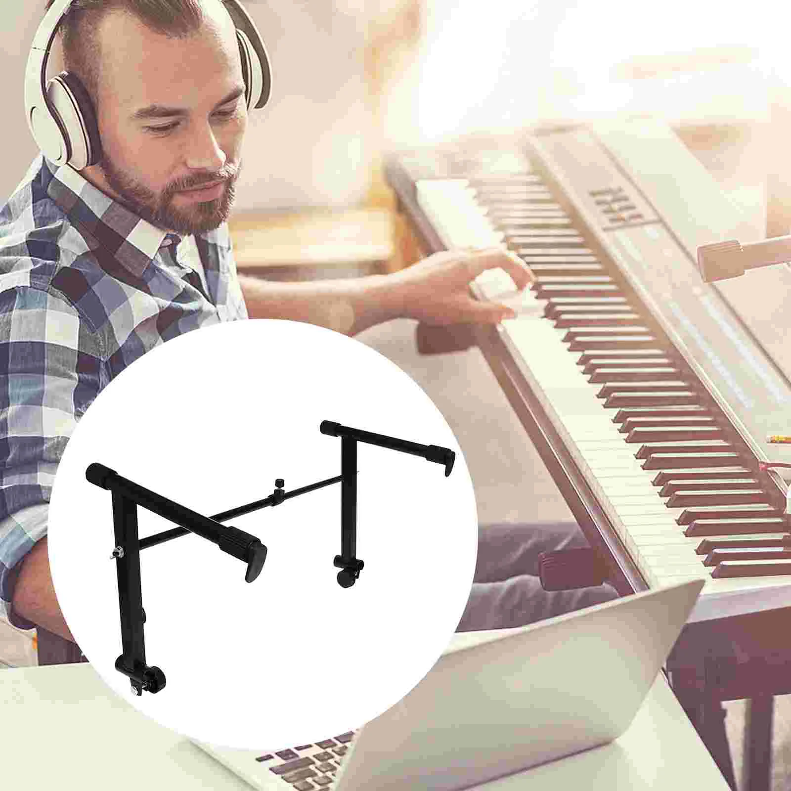 Electronic Piano Rack Digital Pianos Stand Instrument Placing Electric Organ Supporter Keyboard Holder
Electronic Piano Rack Digital Pianos Stand Instrument Placing Electric Organ Supporter Keyboard Holder