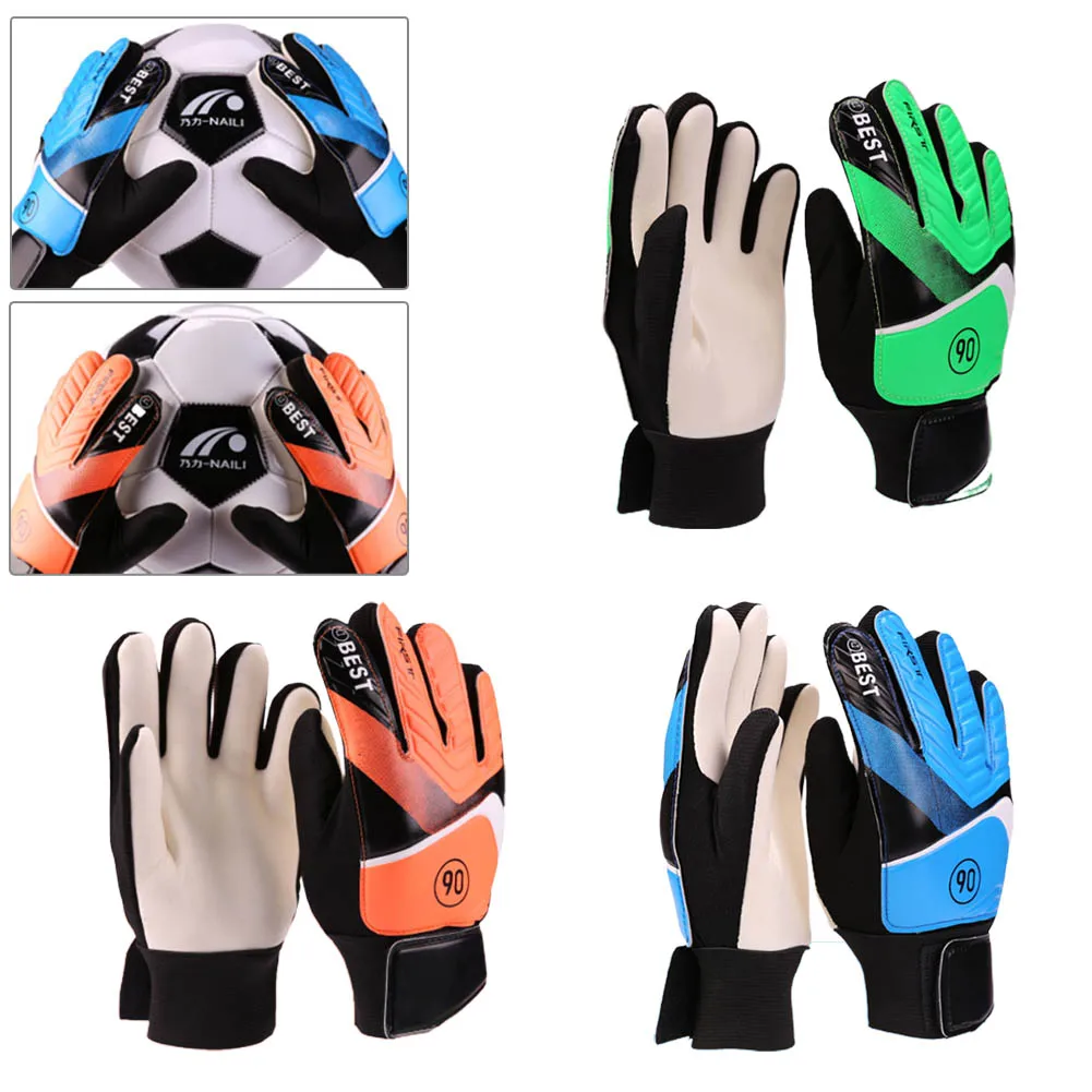 Kids Youth Goalkeeper Gloves Football Soccer Goalie Gloves Latex Finger Guard Strong Protection Sports Anti-Slip Gloves
Kids Youth Goalkeeper Gloves Football Soccer Goalie Gloves Latex Finger Guard Strong Protection Sports Anti-Slip Gloves
