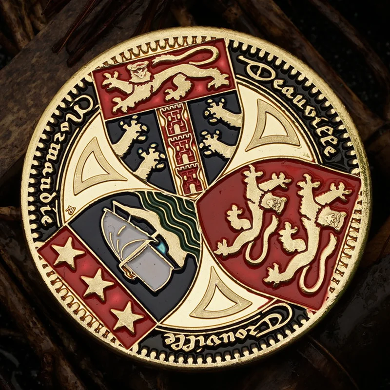 32mm French Overseas Territory Saint Pierre and Miquelon Islands Commemorative Coin Painted Commemorative Medallion
32mm French Overseas Territory Saint Pierre and Miquelon Islands Commemorative Coin Painted Commemorative Medallion