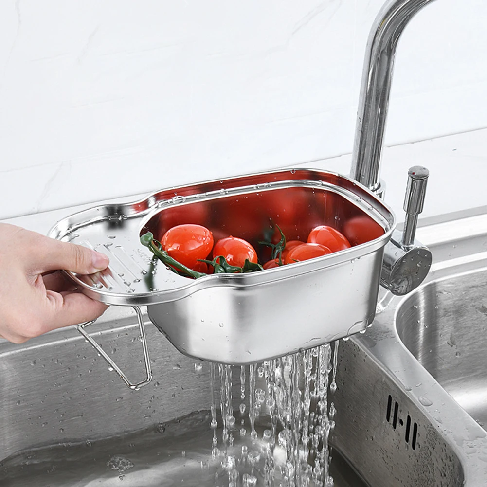 Stainless Steel Kitchen Sink Drain Strainer Basket Multifunction Sink Strainer Saddle-Shaped Food Catcher For Filter Food Waste
Stainless Steel Kitchen Sink Drain Strainer Basket Multifunction Sink Strainer Saddle-Shaped Food Catcher For Filter Food Waste