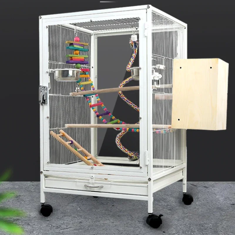 Acrylic Luxury Parrot Bird Cages Canary Park Breeding Lrage Bird Cages Black Maison Oiseaux Exterieur Birdhouse Outdoor WZ50BC
Acrylic Luxury Parrot Bird Cages Canary Park Breeding Lrage Bird Cages Black Maison Oiseaux Exterieur Birdhouse Outdoor WZ50BC