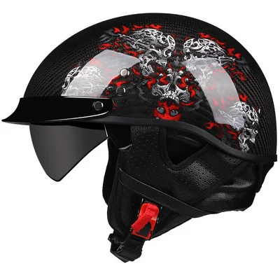 Japanese StyleChopper Biker for man women DOT approved Motocross Helmets Moto Bike Motorbike Helm Carbonfiber
Japanese StyleChopper Biker for man women DOT approved Motocross Helmets Moto Bike Motorbike Helm Carbonfiber