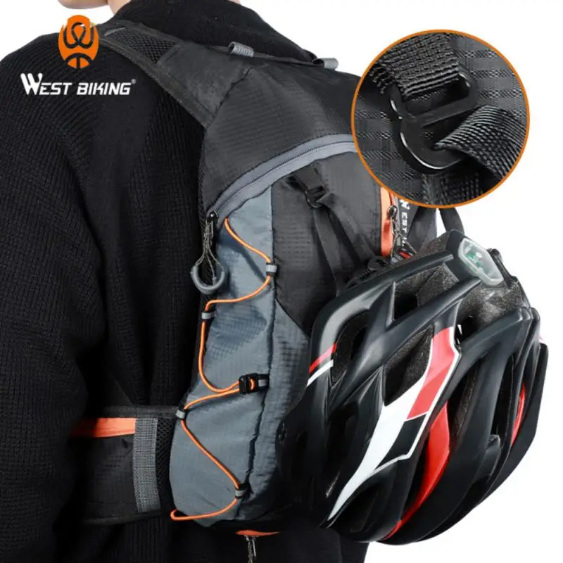 

Сумка для велоспорта WEST BIKING, водонепроницаемый портативный пыленепроницаемый рюкзак для спорта на открытом воздухе, для скалолазания, велоспорта, аксессуары для велоспорта