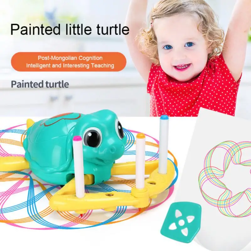 Children Intelligent Automatic Drawing Toy Little Turtle Painting Math Spelling Robot Educational Electronic Toy Gift
Children Intelligent Automatic Drawing Toy Little Turtle Painting Math Spelling Robot Educational Electronic Toy Gift