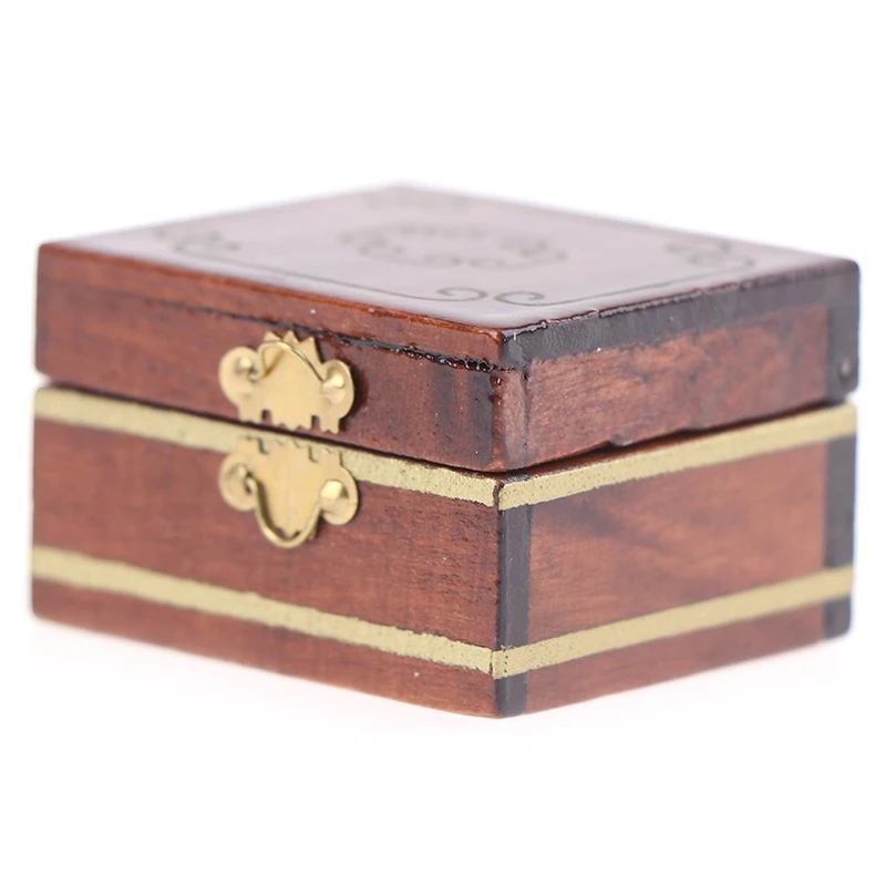 1Pc Mini Jewelry Box Model Dollhouse Miniatures Furniture Children DIY Miniatures Doll House Toy House 1:12 Accessories
1Pc Mini Jewelry Box Model Dollhouse Miniatures Furniture Children DIY Miniatures Doll House Toy House 1:12 Accessories