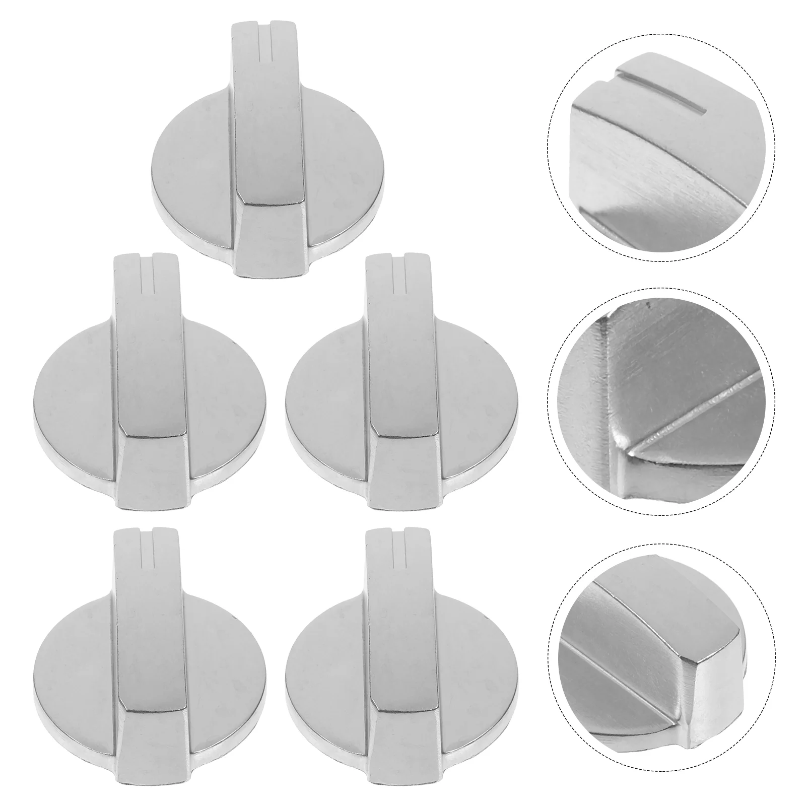 5 Pcs Metal Knob Stove Knobs Replacement Stainless Steel Cookware Gas Cooking Utensils
5 Pcs Metal Knob Stove Knobs Replacement Stainless Steel Cookware Gas Cooking Utensils