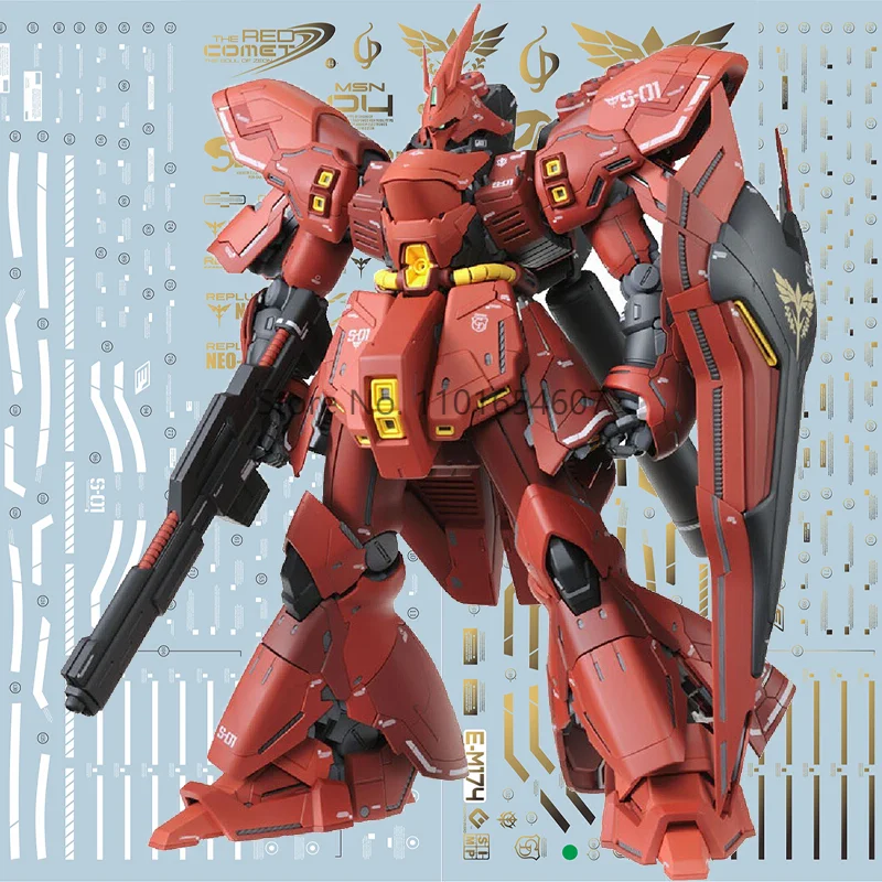 Gunpla Ver.Ka Sazabi MG 1/100 Fluorescence Bronzing Water Decal Stickers Diecast Gunpla Expansion Accessories
Gunpla Ver.Ka Sazabi MG 1/100 Fluorescence Bronzing Water Decal Stickers Diecast Gunpla Expansion Accessories
