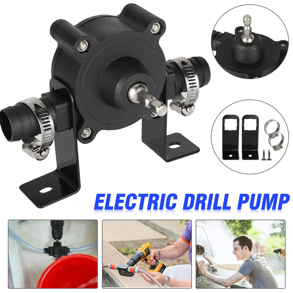 Diesel Oil Fluid Water Pump Home Garden Outdoor Tool Electric Drill Pump Mini Hand Self-priming Liquid Transfer Pumps
Diesel Oil Fluid Water Pump Home Garden Outdoor Tool Electric Drill Pump Mini Hand Self-priming Liquid Transfer Pumps