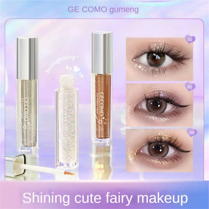 GECOMO Multi-use Eye Shadow Liquid Sequins Pearlescent Flash Brightening Lying Silkworm Eye Shadow Lasting No Makeup
GECOMO Multi-use Eye Shadow Liquid Sequins Pearlescent Flash Brightening Lying Silkworm Eye Shadow Lasting No Makeup