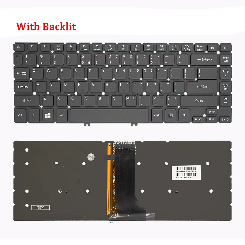 New Laptop Rreplacement Keyboard Compatible for ACER R7-572 R7-572G R7-571G MS2317 V5MM1 With Backlit
New Laptop Rreplacement Keyboard Compatible for ACER R7-572 R7-572G R7-571G MS2317 V5MM1 With Backlit