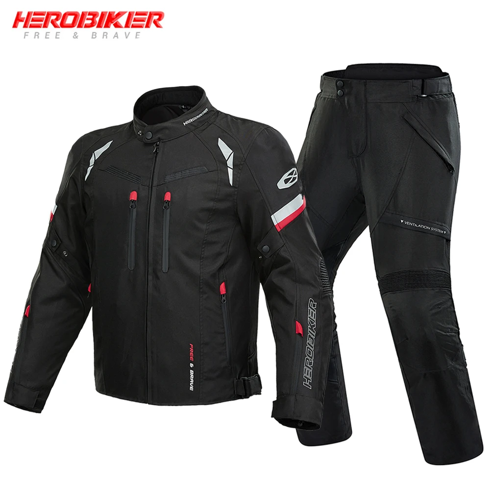 Мотоциклетная куртка HEROBIKER, брюки, водонепроницаемая износостойкая мотоциклетная куртка на все сезоны, светоотражающий Летний дышащий зим...
Мотоциклетная куртка HEROBIKER, брюки, водонепроницаемая износостойкая мотоциклетная куртка на все сезоны, светоотражающий Летний дышащий зим...
