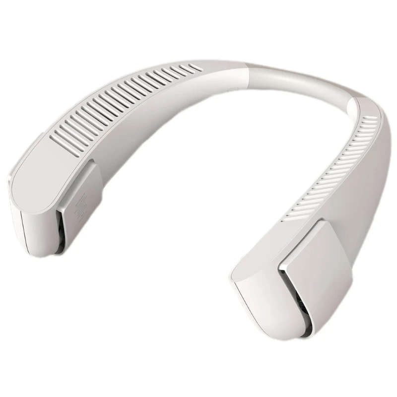 Wearable Fan USB Rechargeable Bladeless Neckband Fan Support 3 Speeds 4000mAh
Wearable Fan USB Rechargeable Bladeless Neckband Fan Support 3 Speeds 4000mAh