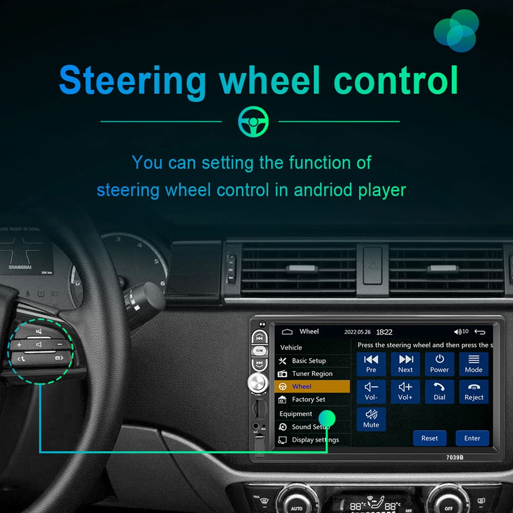 Durable High Quality Car Player Carplay Colorful Backlight Easy To Install FM Radio Mirror Link Reversing Camera
Durable High Quality Car Player Carplay Colorful Backlight Easy To Install FM Radio Mirror Link Reversing Camera