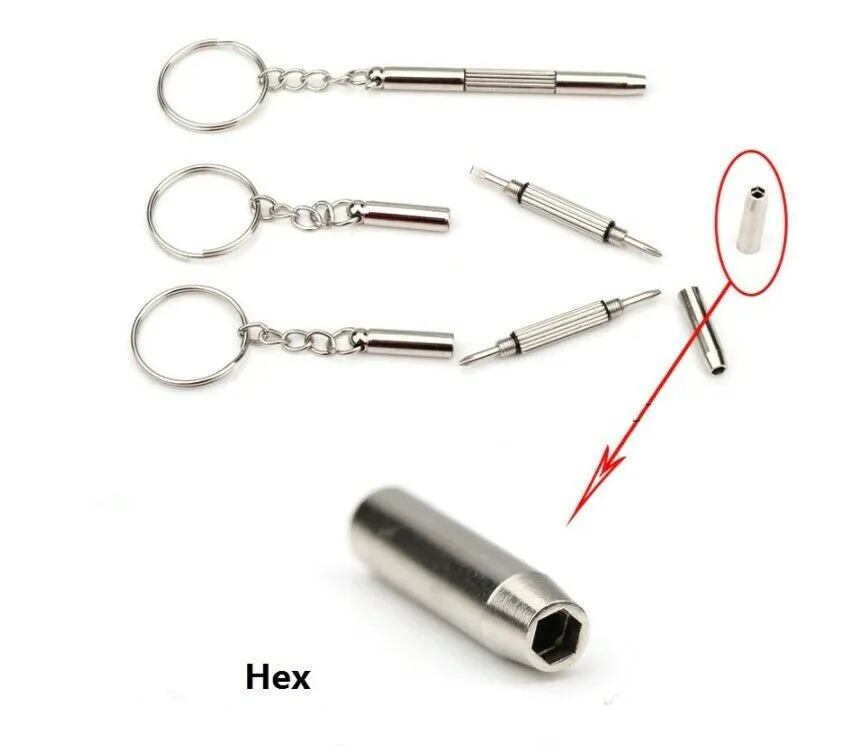 Mini Screwdriver Keychain Portable Car Metal Adjustable Universal Screwdriver Sunglasses Watch Repair Kit Tool For Men Gift
Mini Screwdriver Keychain Portable Car Metal Adjustable Universal Screwdriver Sunglasses Watch Repair Kit Tool For Men Gift