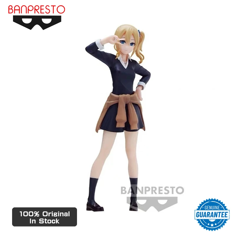 Оригинальные фигурки Banpresto Kaguya Sama Love Is War Hayasaka Ai, 18 см, коллекционные фигурки, игрушки, модель, подарок, украшение, Декор