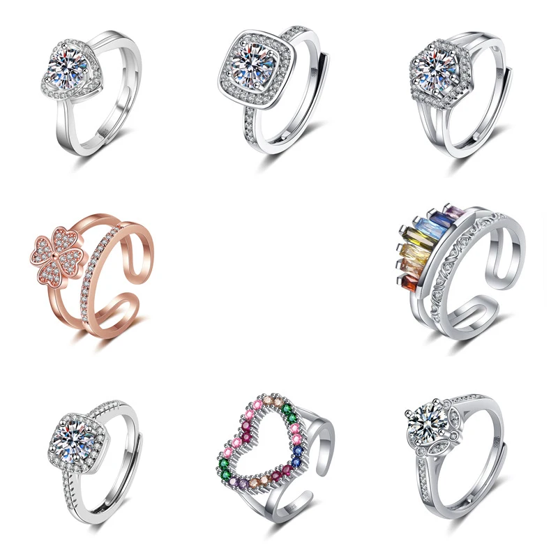 Bugalaty Stylish Crystals Rings for Women Girls Statement Ring Band Ring Adjustable Engagement Wedding Ring for Female Jewelry
Bugalaty Stylish Crystals Rings for Women Girls Statement Ring Band Ring Adjustable Engagement Wedding Ring for Female Jewelry