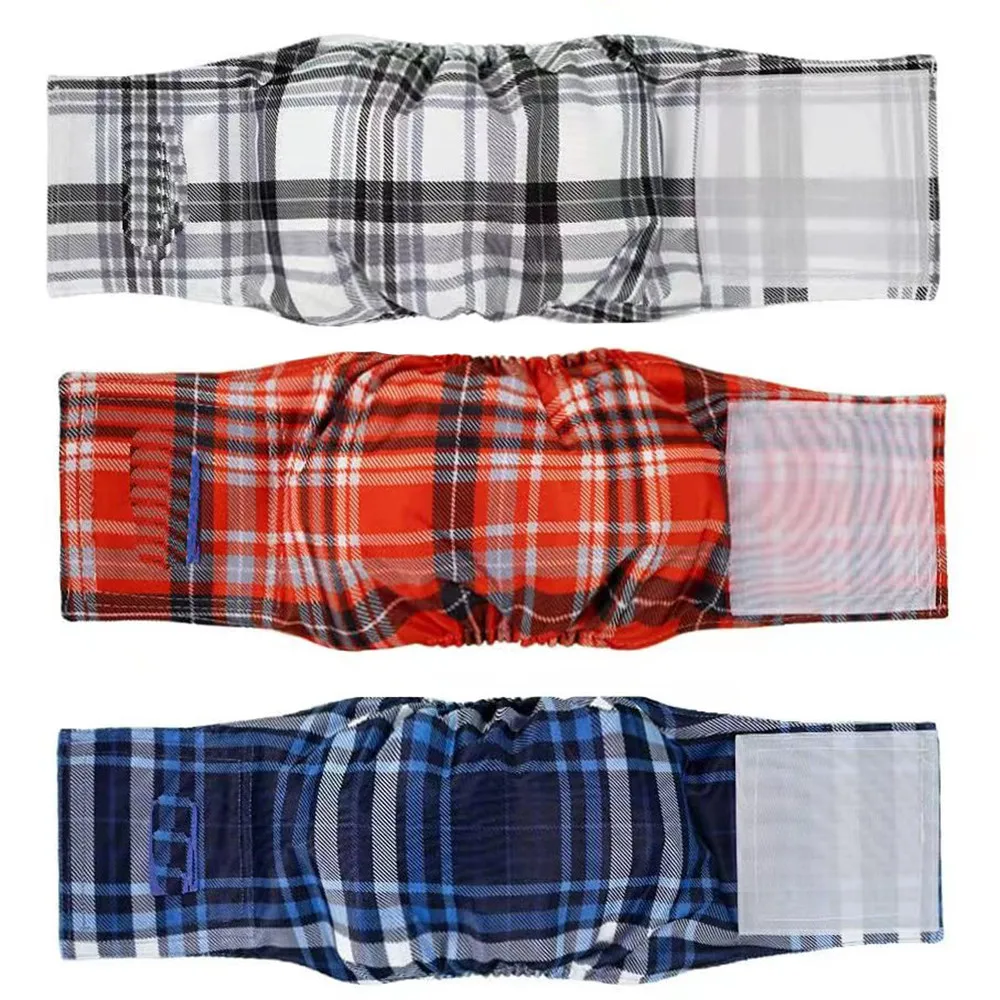 Ohbabyka Durable Washable Male Dog Diaper Wraps Pet Boy Dog Cloth Nappies Reusable Pet Doggy Underwear Pants for Male Dog Leash
Ohbabyka Durable Washable Male Dog Diaper Wraps Pet Boy Dog Cloth Nappies Reusable Pet Doggy Underwear Pants for Male Dog Leash