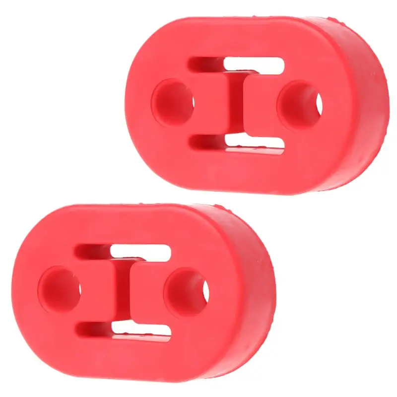 2Pcs Heavy Duty Exhaust Hanger Bushing Support 2 Holes Bracket Rubber Mount For Auto Muffler Tail Pipe Car Accessories
2Pcs Heavy Duty Exhaust Hanger Bushing Support 2 Holes Bracket Rubber Mount For Auto Muffler Tail Pipe Car Accessories