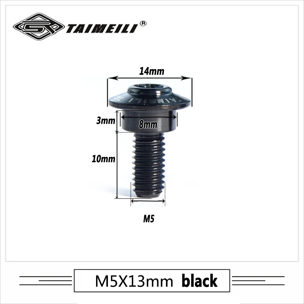 Болты TAIMEILI T1 серия M5X13 из титанового сплава
Болты TAIMEILI T1 серия M5X13 из титанового сплава
