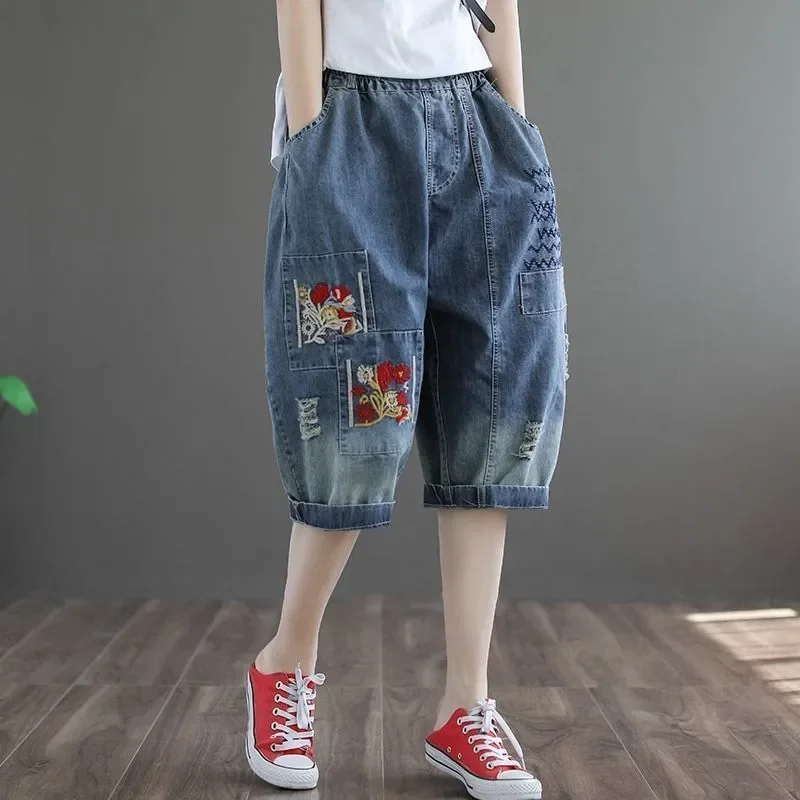 Jeans Cropped 2023 Trend Baggy Pant Woman High Waist Mom Oversize Pants Wide Leg Waisted Ripped Graphic Embroidery
Jeans Cropped 2023 Trend Baggy Pant Woman High Waist Mom Oversize Pants Wide Leg Waisted Ripped Graphic Embroidery