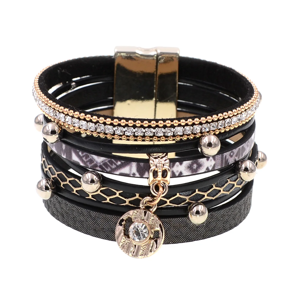 WELLMORE Bohemia bracelets for women magnet wrap bracelets fashion jewelry wholesale dropshipping
WELLMORE Bohemia bracelets for women magnet wrap bracelets fashion jewelry wholesale dropshipping