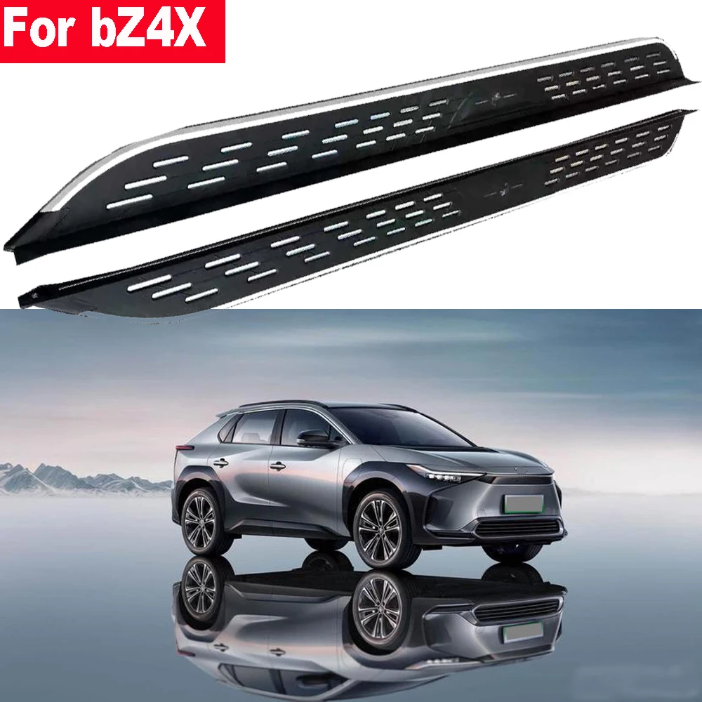 2 шт. фиксированная Подножка для Toyota BZ4X 2023 2024, боковая подножка Nerf, лестница
2 шт. фиксированная Подножка для Toyota BZ4X 2023 2024, боковая подножка Nerf, лестница