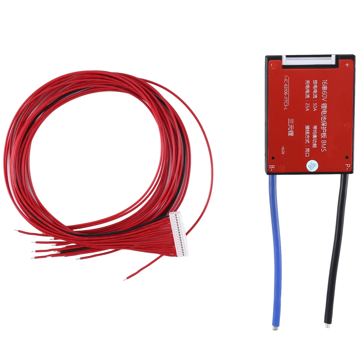 Split Separated Port Common Port Temp NTC Lithium Battery Protection Board Balance 16S 60V Li-Ion BMS 18650(50A)
Split Separated Port Common Port Temp NTC Lithium Battery Protection Board Balance 16S 60V Li-Ion BMS 18650(50A)
