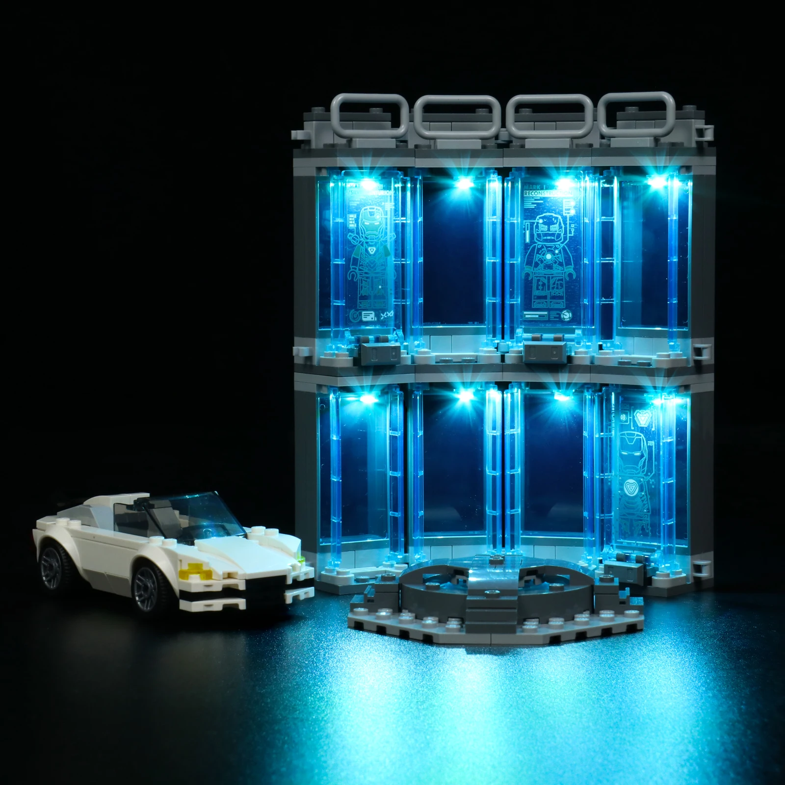 Комплект со светодиодной подсветкой для Armory 76216, набор строительных блоков (не включает модель)
Комплект со светодиодной подсветкой для Armory 76216, набор строительных блоков (не включает модель)