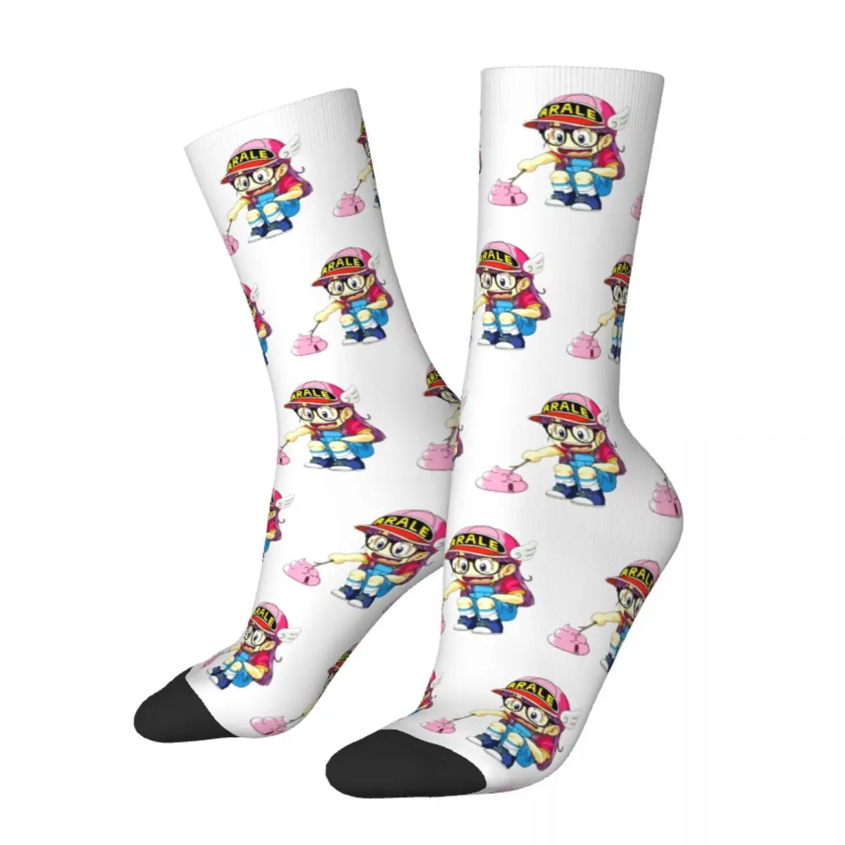 New Men's Socks Harajuku Arale Poking Poop Dr Slump Sock Unchi-kun Anime High Quality Women Socks Spring Summer Autumn Winter
New Men's Socks Harajuku Arale Poking Poop Dr Slump Sock Unchi-kun Anime High Quality Women Socks Spring Summer Autumn Winter