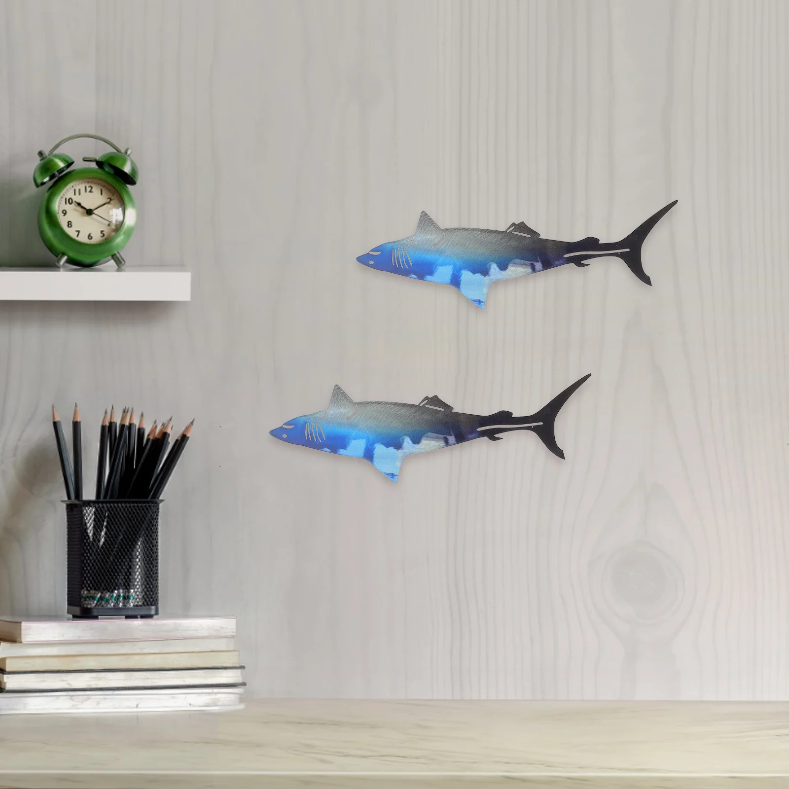 Iron Shark Pendant Wall Living Room Wall Fish Sculpture Wall Hanging Shark Decoration
Iron Shark Pendant Wall Living Room Wall Fish Sculpture Wall Hanging Shark Decoration