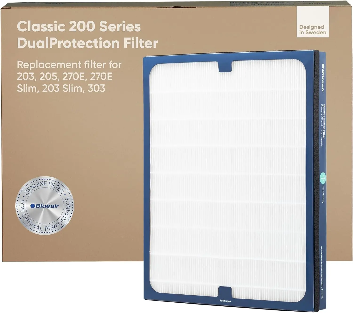 Classic 200 Series Genuine DualProtection Filter; fits Classic 280i, 203, 203 Slim, 205, 270E Slim
Classic 200 Series Genuine DualProtection Filter; fits Classic 280i, 203, 203 Slim, 205, 270E Slim